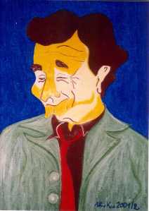 Peter Falk as Inspector Columbo (43*61cm, Feb. 2001) 