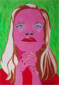 My friend Gabriela (43*61cm, 2005) Owner: Private Collection.