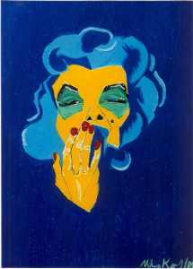 Marilyn Monroe (43*61cm, Jan 2002) Owner: Private Collection.